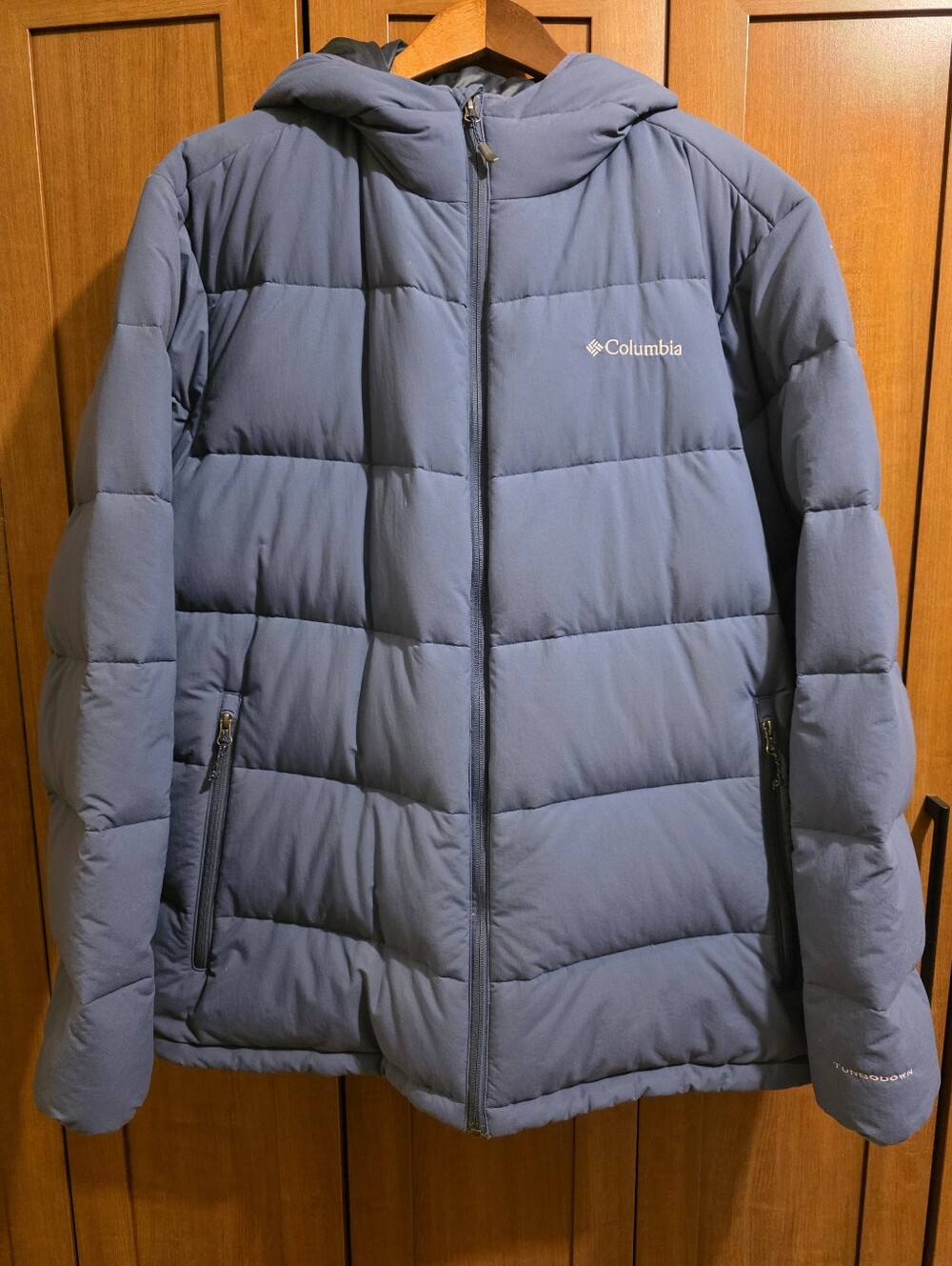 Columbia Men's Lone Fir 650 TurboDown Hooded Jacket, XXL